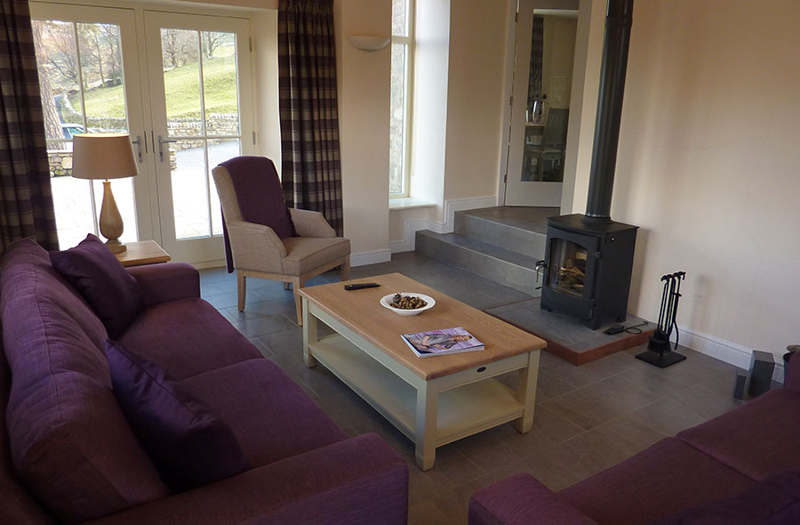 Spacious, warm and light